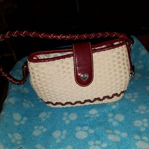 Brighton, small straw handbag